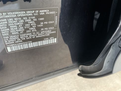 Used 2022 Volkswagen Atlas SEL AWD/4WD image 29