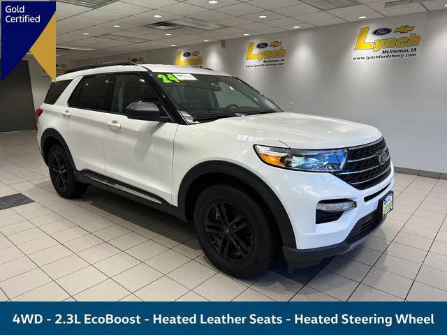 Certified 2024 Ford Explorer XLT w/ Equipment Group 202A AWD/4WD 360° Tour