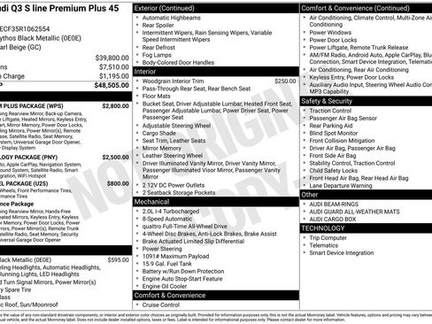 Used 2024 Audi Q3 2.0T Premium Plus w/ Premium Plus Package image 39