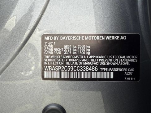 Used 2012 BMW 535i xDrive image 26