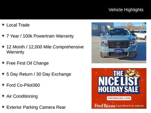 Certified 2023 Ford Maverick Lariat w/ Lariat Luxury Package image 3