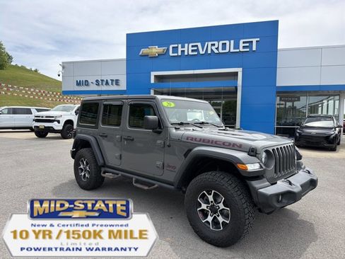 Used 2020 Jeep Wrangler Unlimited Rubicon AWD/4WD image 1