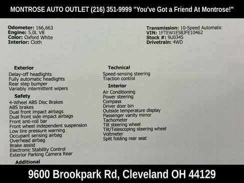 Used 2018 Ford F150 XLT w/ Equipment Group 301A Mid image 56