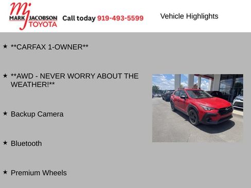 Used 2024 Subaru Crosstrek 2.0i w/ Crosstrek Mirror Package AWD/4WD image 6