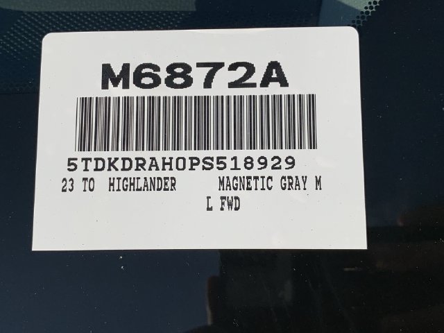 Used 2023 Toyota Highlander XLE FWD image 47