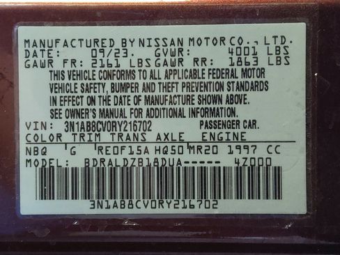 Used 2024 Nissan Sentra SV FWD image 33