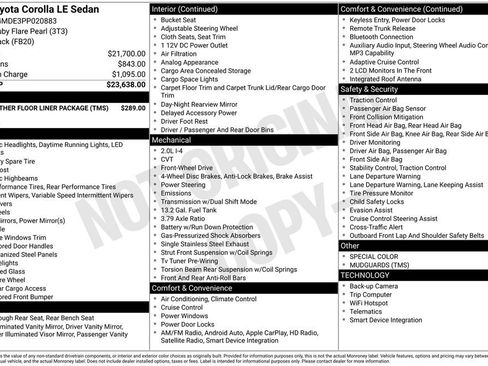 Used 2023 Toyota Corolla LE image 3