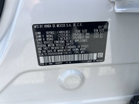 Used 2022 Honda HR-V EX image 36