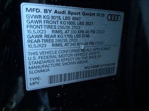 New 2026 Audi RS Q8 performance image 20