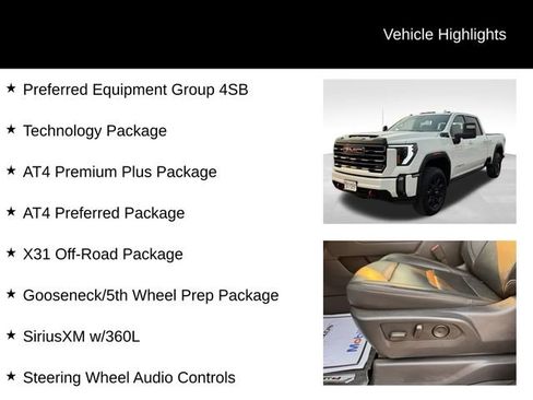 Certified 2024 GMC Sierra 2500 AT4 w/ AT4 Premium Plus Package AWD/4WD image 8