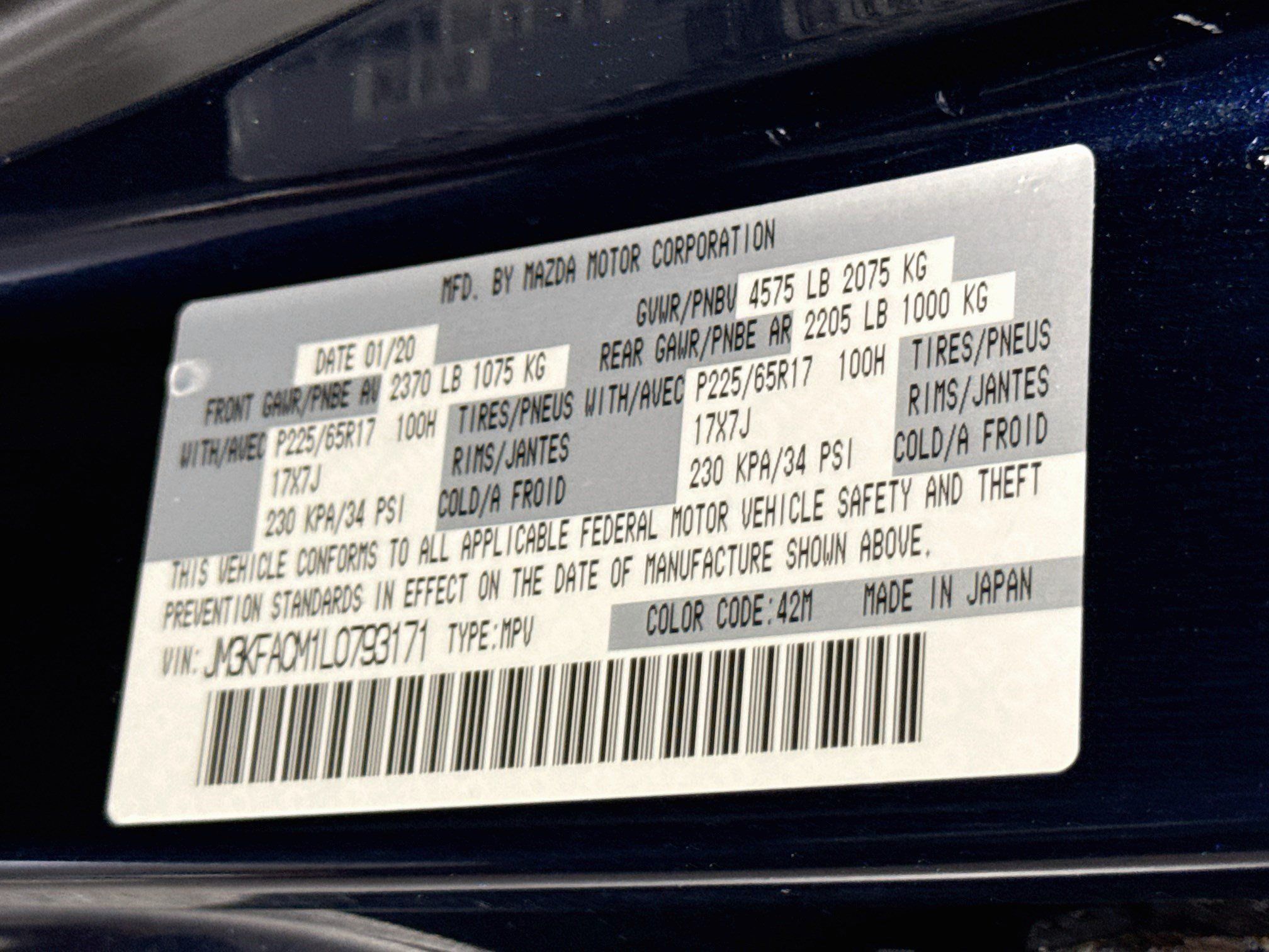 Used 2020 MAZDA CX-5 Touring FWD image 40