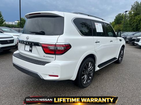 Certified 2024 Nissan Armada Platinum w/ Captain's Chairs Package AWD/4WD image 8