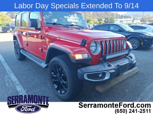 Used 2020 Jeep Wrangler Unlimited Sahara AWD/4WD image 1