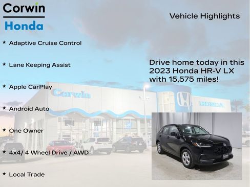 Used 2023 Honda HR-V LX image 6