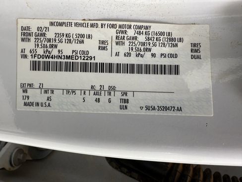 Used 2021 Ford F450 XL w/ Power Equipment Group AWD/4WD image 16