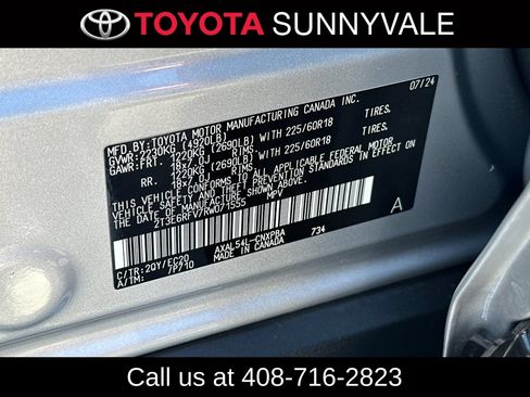 Used 2024 Toyota RAV4 XSE w/ Advanced Technology Package AWD/4WD image 31