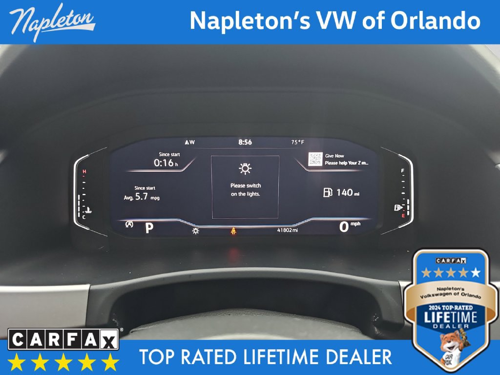 Used 2022 Volkswagen Atlas SE w/ Panoramic Sunroof Package FWD image 24