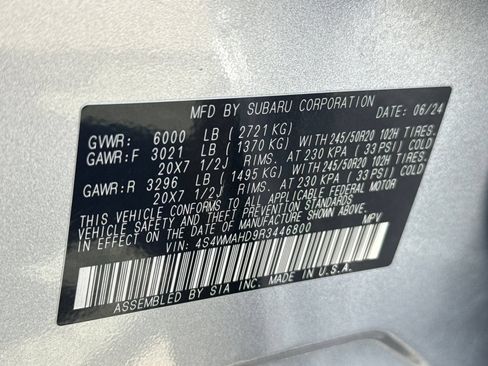 Used 2024 Subaru Ascent Onyx Edition AWD/4WD image 30