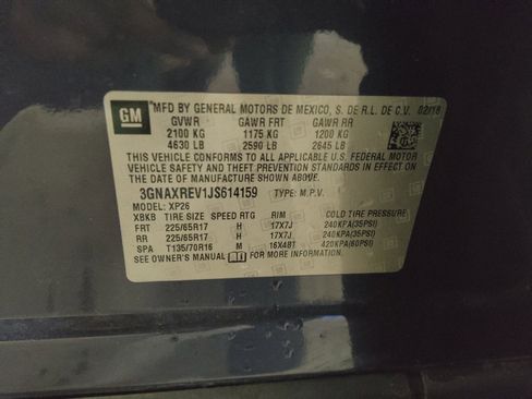 Used 2018 Chevrolet Equinox LS w/ LPO, Cargo Package image 33