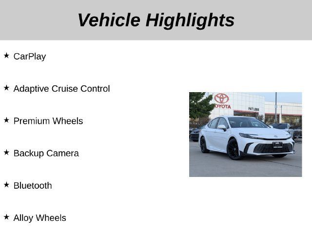 Used 2025 Toyota Camry SE FWD image 5