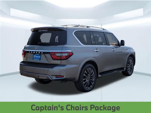 Used 2024 Nissan Armada Platinum w/ Captain's Chairs Package RWD image 6