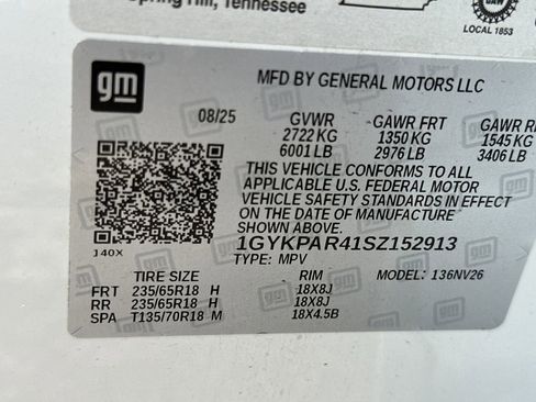 New 2025 Cadillac XT6 Luxury image 42