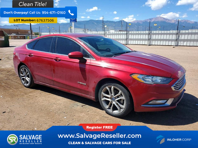 Used 2017 Ford Fusion SE w/ Equipment Group 601A FWD image 5