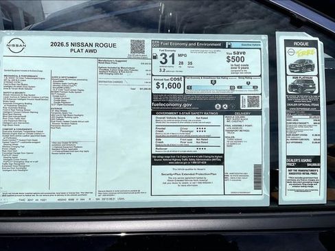 New 2026 Nissan Rogue Platinum image 17