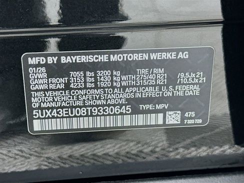 New 2026 BMW X5 xDrive50e image 24