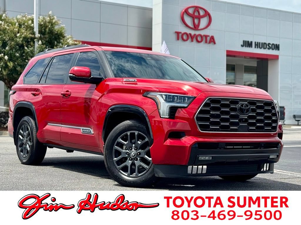 Used 2025 Toyota Sequoia Platinum AWD/4WD image 1