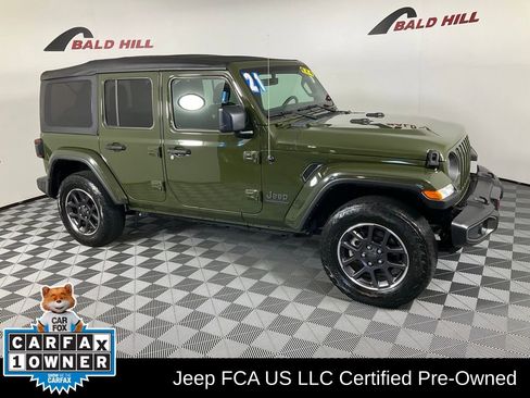 Certified 2021 Jeep Wrangler Unlimited Sport S image 1