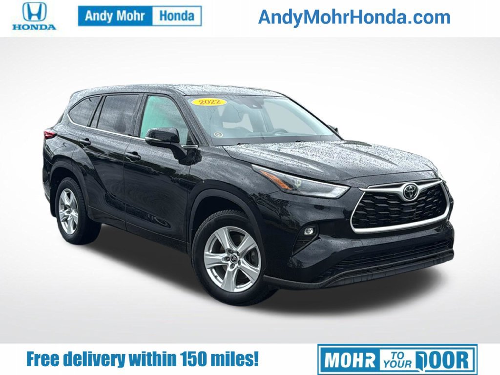Used 2022 Toyota Highlander LE AWD/4WD 360° Tour
