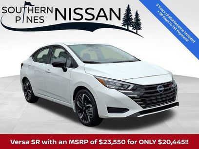 New 2025 Nissan Versa SR w/ Trunk Package