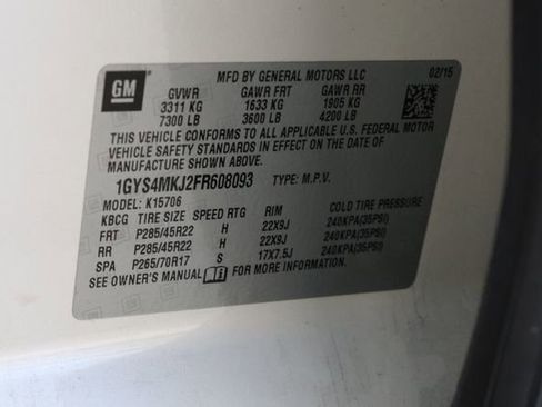 Used 2015 Cadillac Escalade Luxury image 35