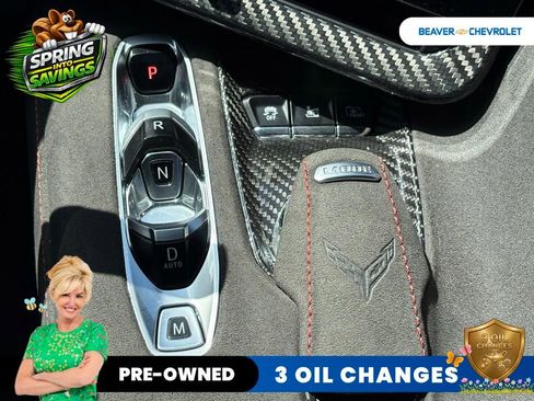 Used 2023 Chevrolet Corvette Stingray Premium Cpe w/ Engine Appearance Package RWD image 23