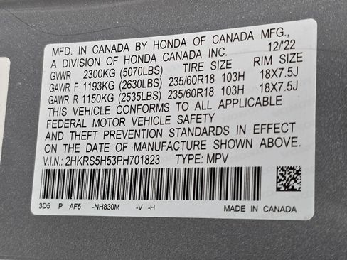 Certified 2023 Honda CR-V Sport image 35