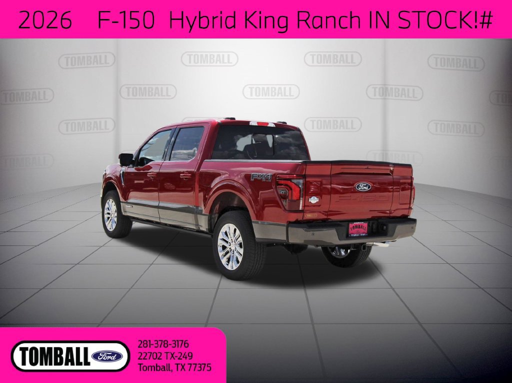 New 2026 Ford F150 King Ranch w/ Equipment Group 601A High AWD/4WD image 4