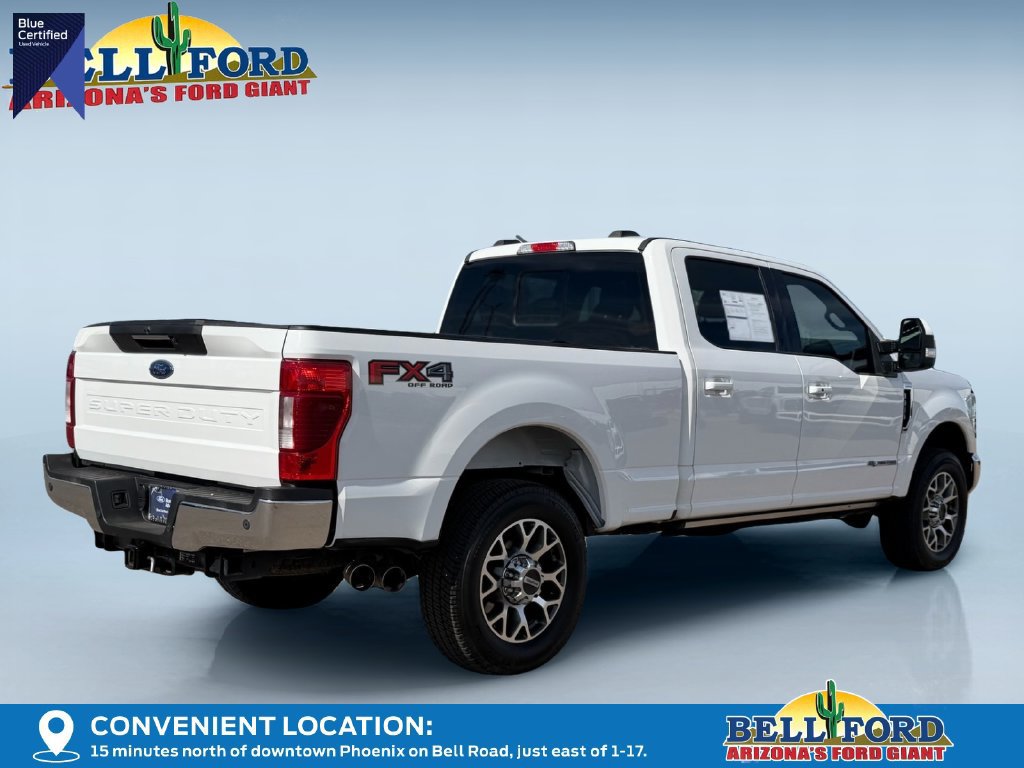 Certified 2021 Ford F250 Lariat w/ Lariat Ultimate Package AWD/4WD image 3