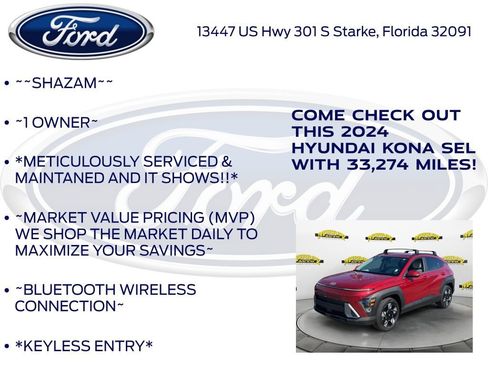 Used 2024 Hyundai Kona SEL FWD image 5