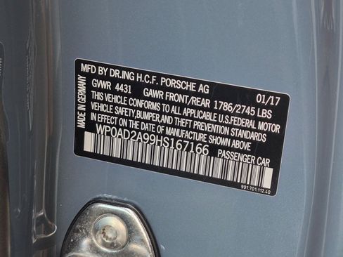 Certified 2017 Porsche 911 Turbo AWD/4WD image 29