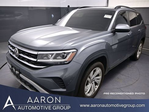 Used 2021 Volkswagen Atlas SE w/ Panoramic Sunroof Package FWD image 1
