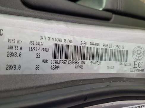 Used 2020 Jeep Grand Cherokee Altitude image 53