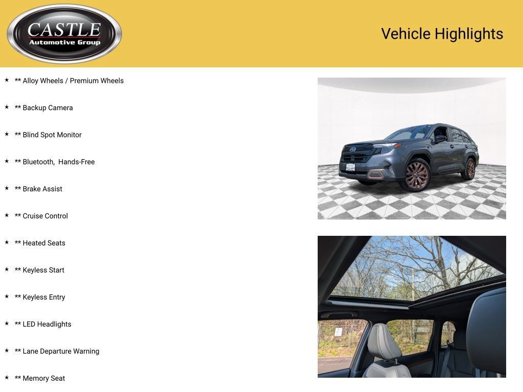 Used 2026 Subaru Forester Sport AWD/4WD image 4