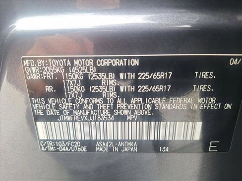 Used 2018 Toyota RAV4 XLE FWD image 23