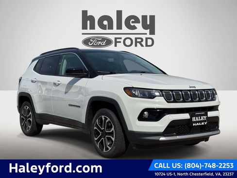 Used 2022 Jeep Compass Limited AWD/4WD image 1