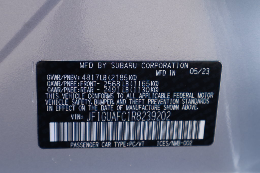 Certified 2024 Subaru Impreza 2.0i Sport AWD/4WD image 29