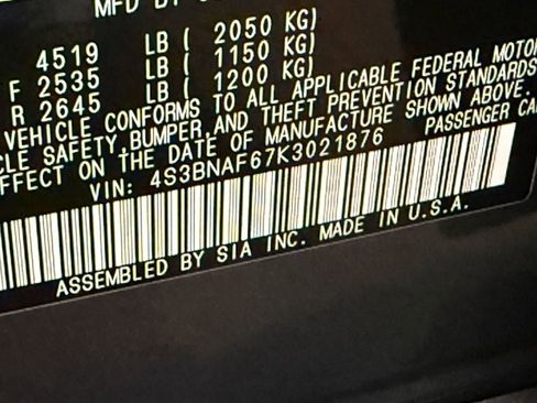 Used 2019 Subaru Legacy 2.5i Premium AWD/4WD image 55