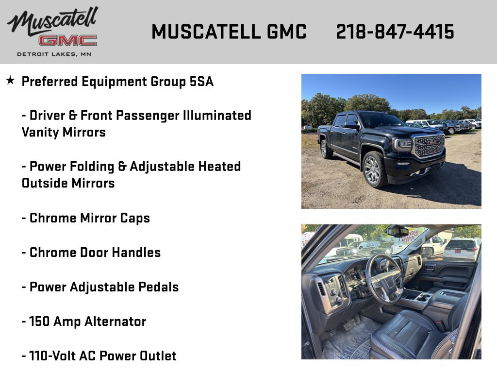 Used 2018 GMC Sierra 1500 Denali w/ Denali Ultimate Package AWD/4WD image 18