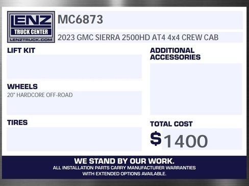 Used 2023 GMC Sierra 2500 AT4 w/ AT4 Premium Plus Package AWD/4WD image 2