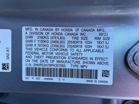 Used 2023 Honda CR-V EX-L image 12